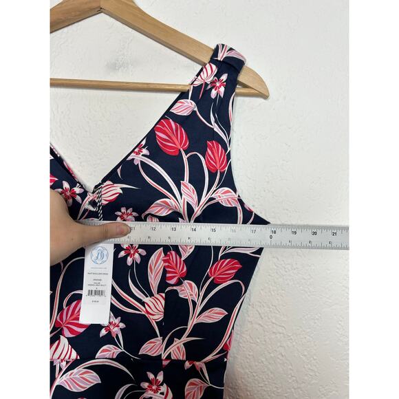 Draper James Knot Shoulder Floral A-Line Dress 6 NWT - Picture 8 of 10